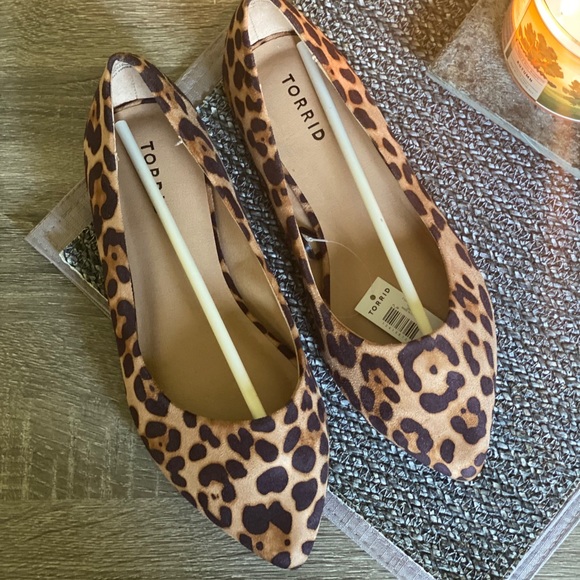 leopard print shoes wide width